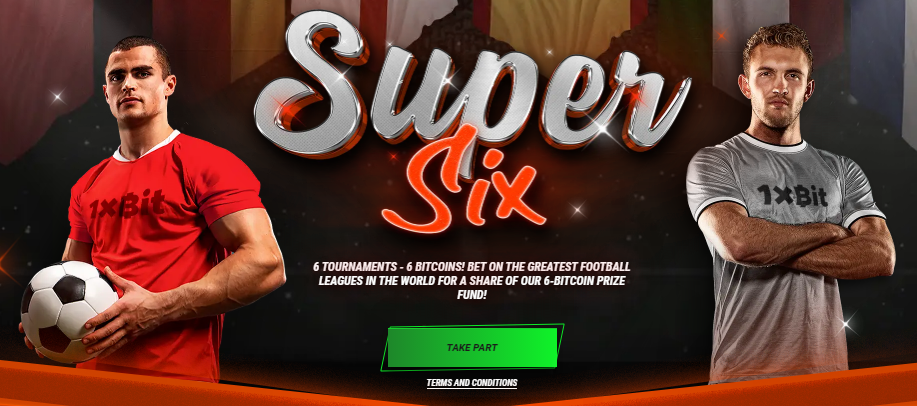 Super Six 1xBit casino