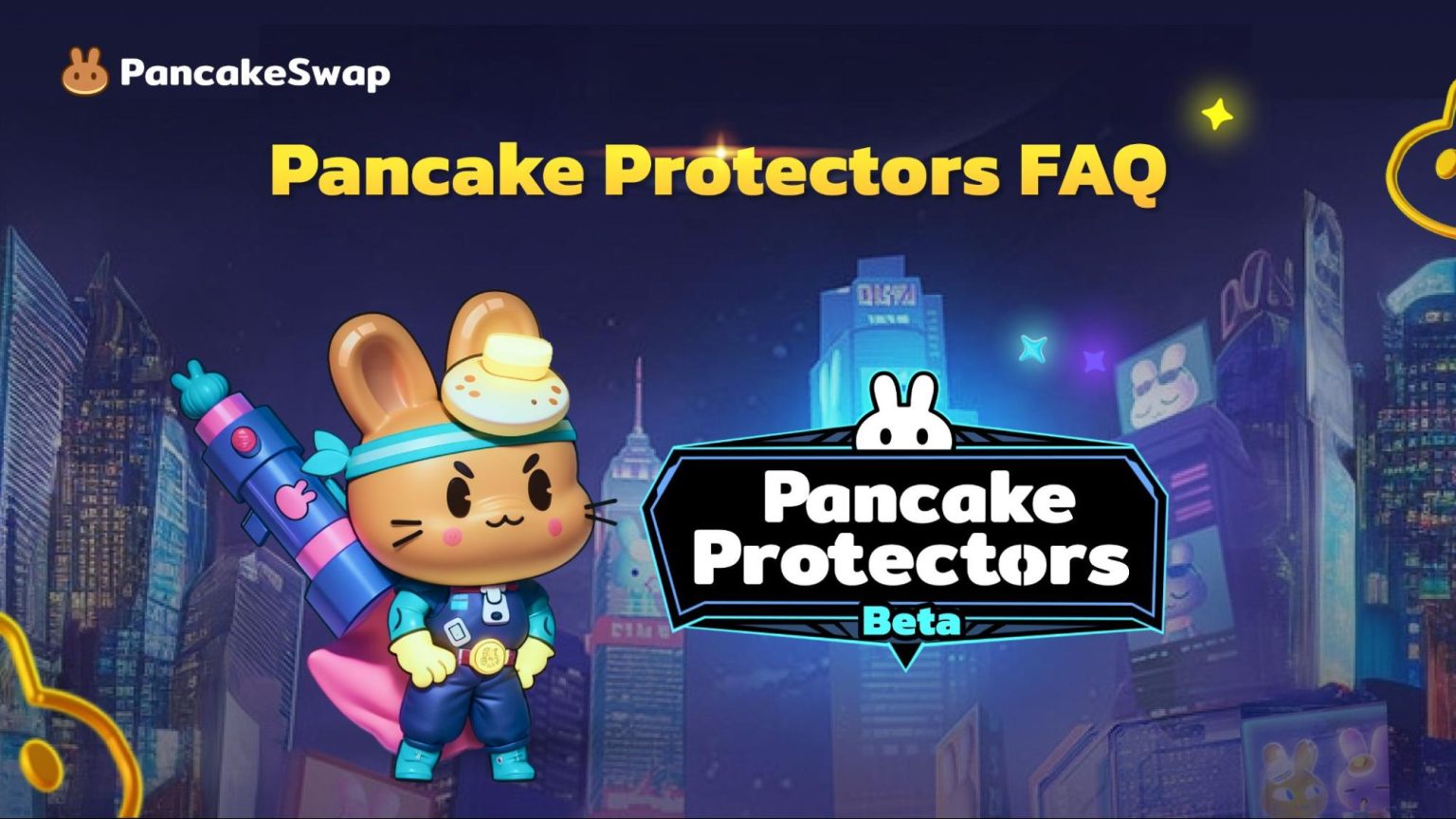 PancakeSwap Launches Its Own PlaytoEarn Game Pancake Protectors