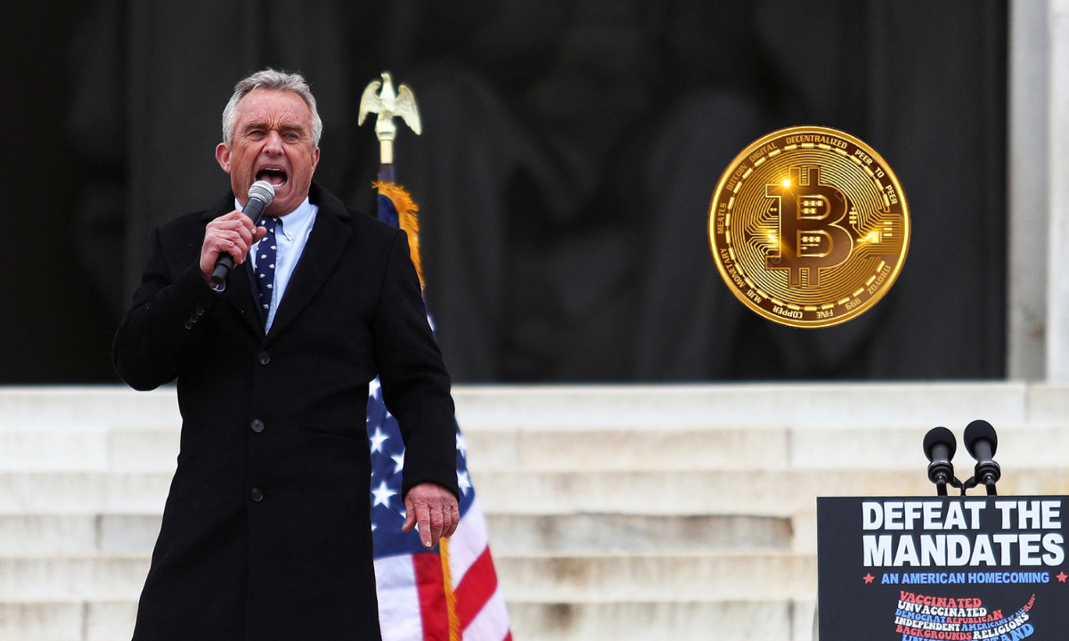 US Presidential candidate Robert F. Kennedy Jr. says Bitcoin is an exercise in democracy