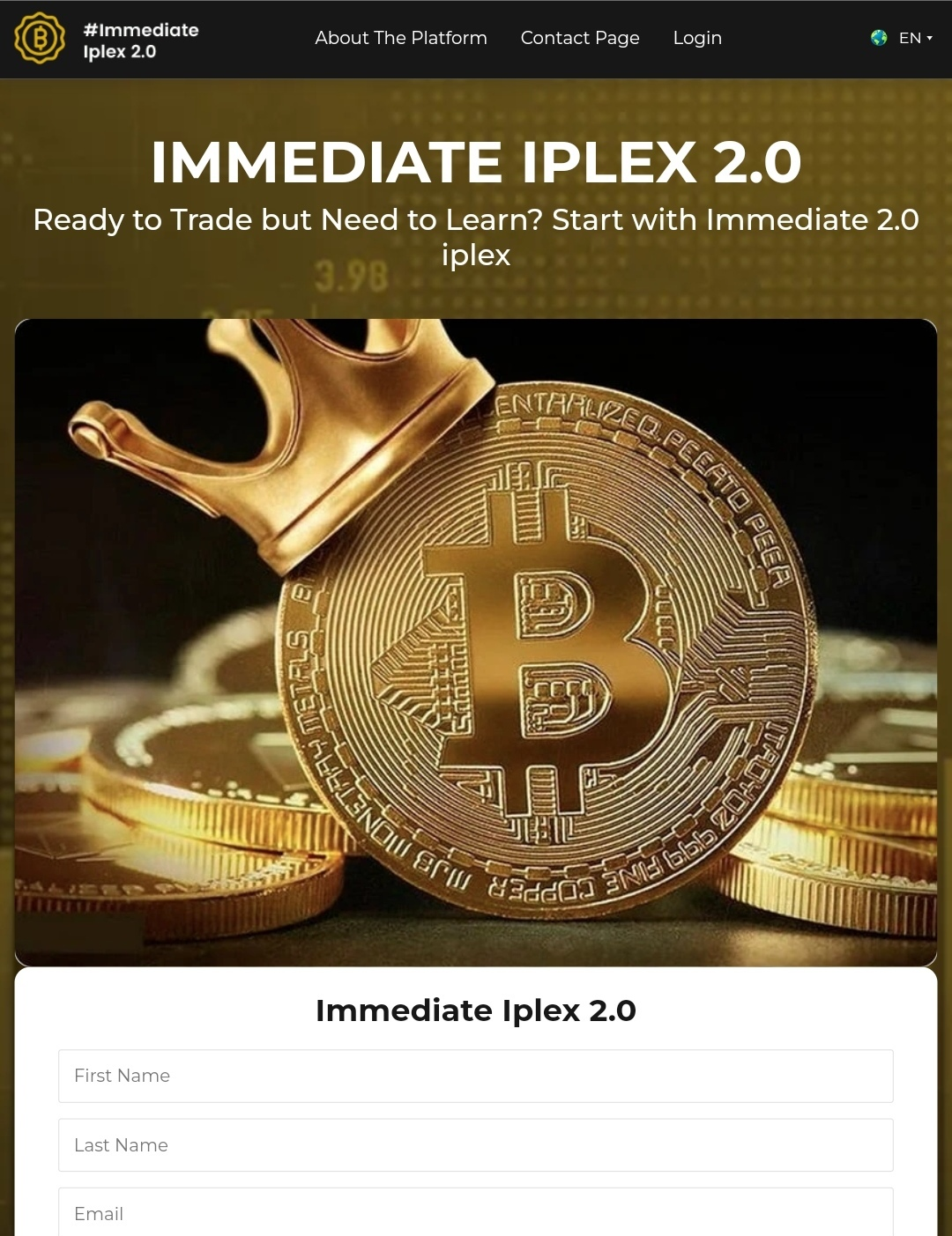 Immediate iplex registration