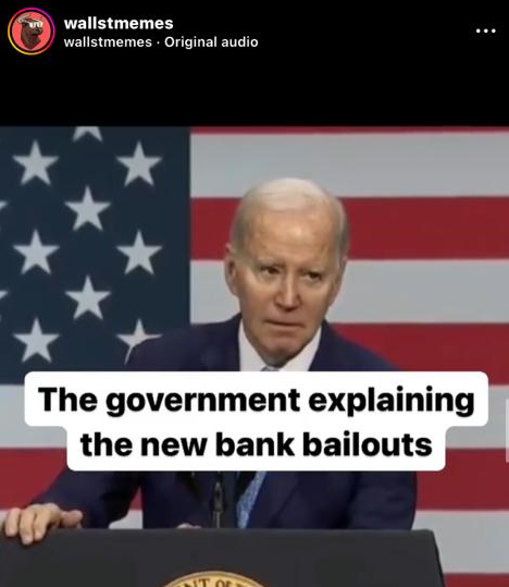 Joe Biden on Wall Street Memes