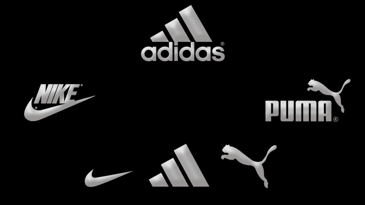 Puma.Adidas,Nike