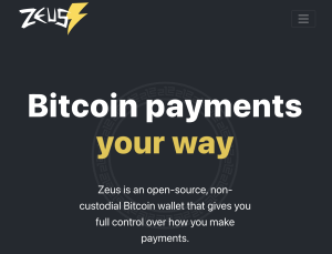 Zeus Bitcoin Wallet