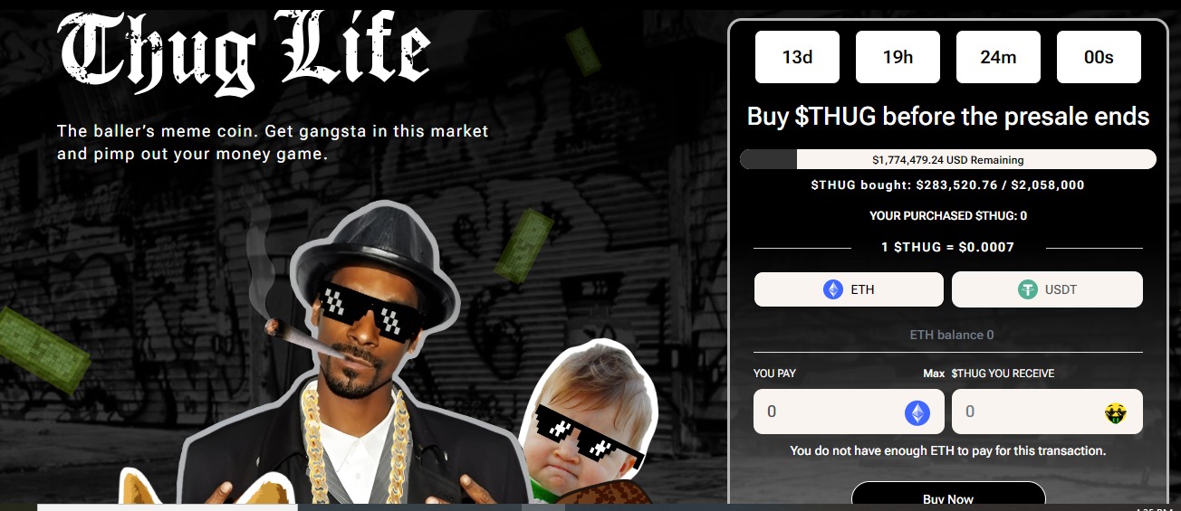 Thug Life presale