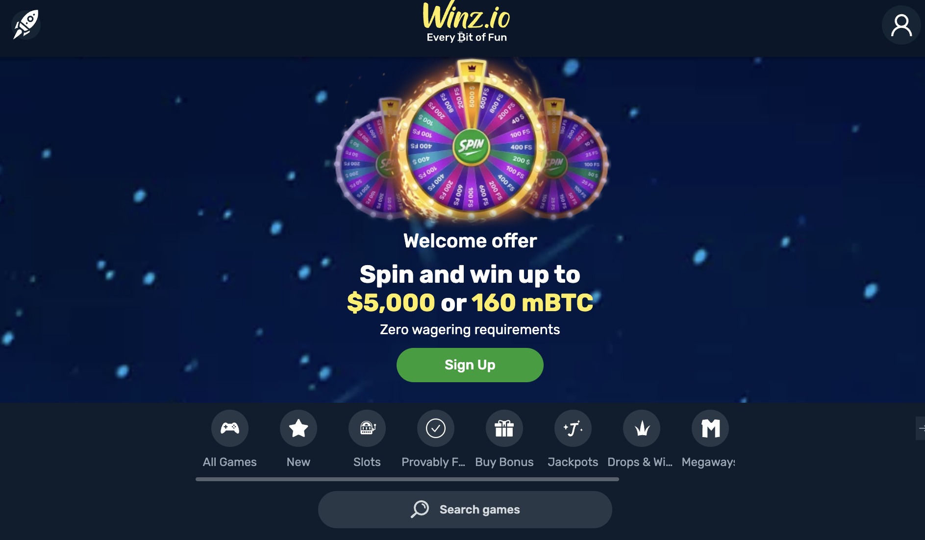 Winz No Limit Casino