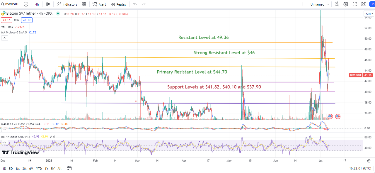 BSV Is Closing In On $46 Level. Will It Break Through Today?