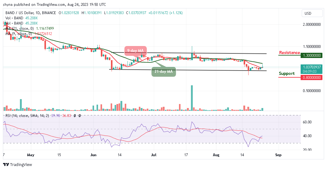 Band Protocol Price Prediction for Today, August 24 - BAND Technical Analysis