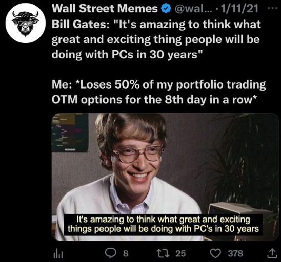 Bill Gates on Wall Street Memes
