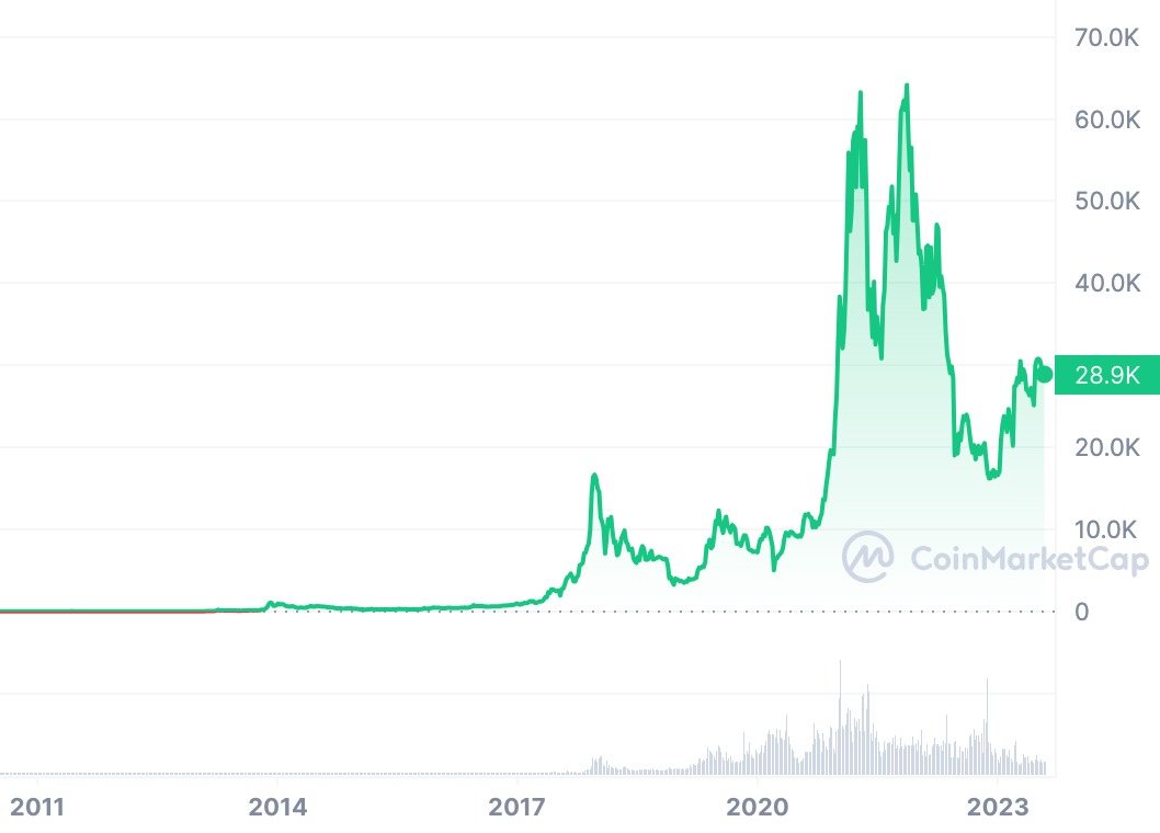 Bitcoin All-Time Chart