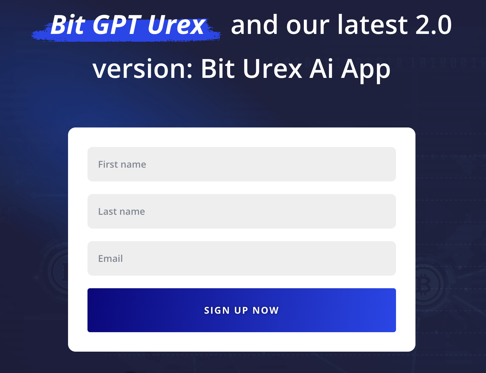 Bitcoin Urex GPT