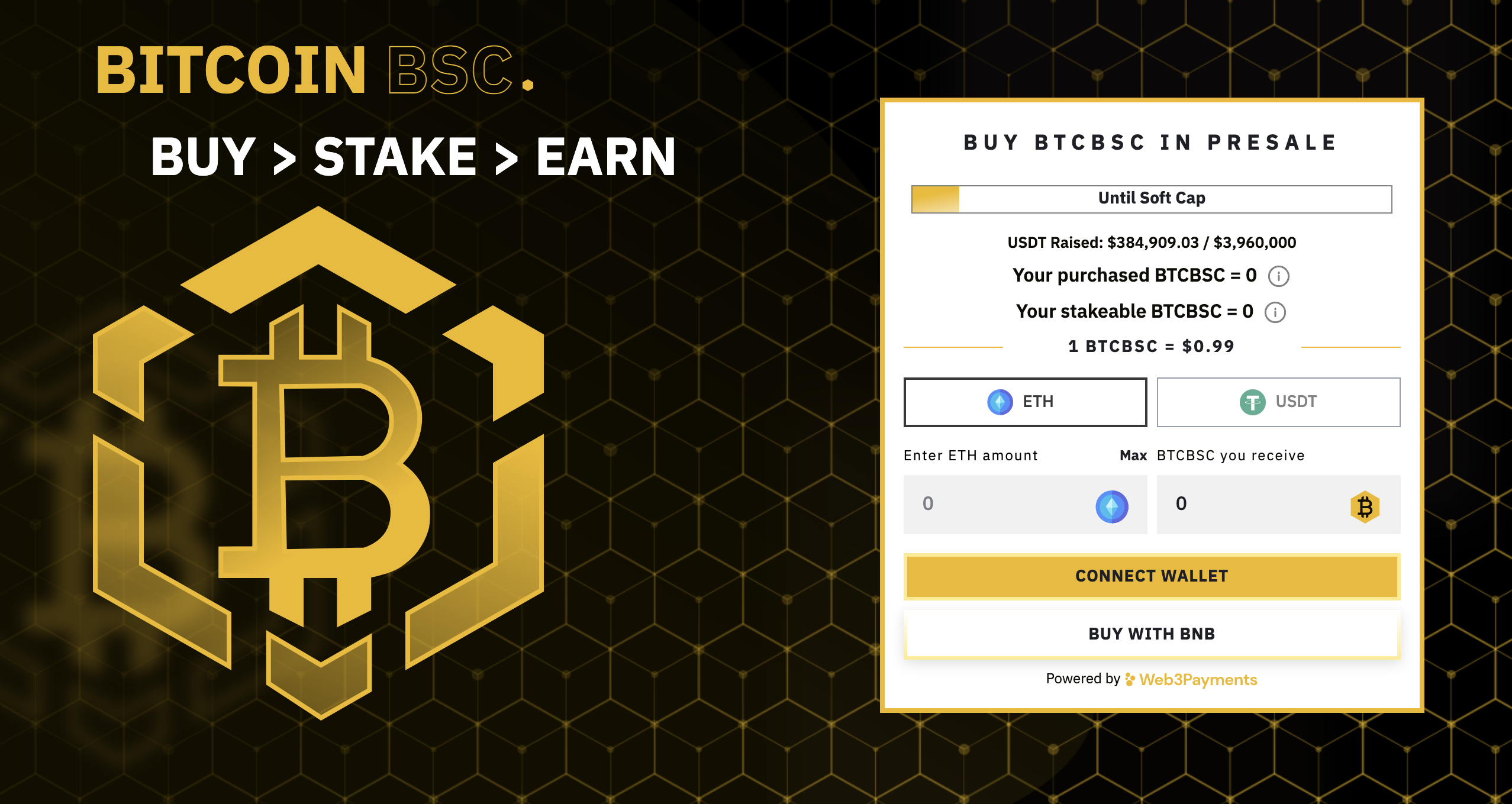 Buy Bitcoin BSC