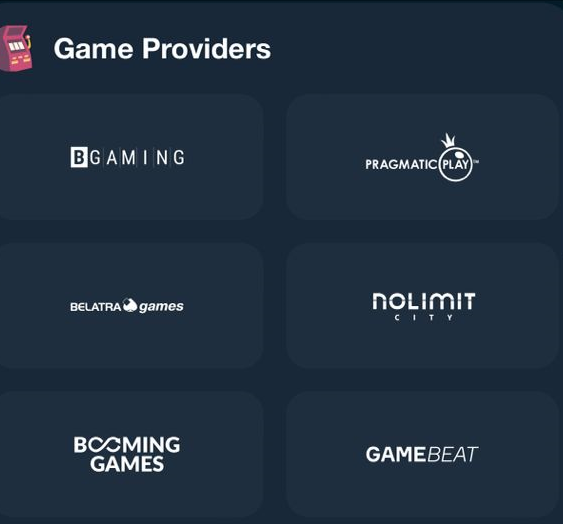 Game Providers on Wild.io