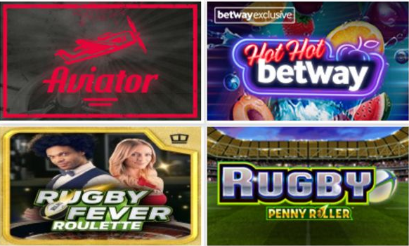 Gaming Options on Betway