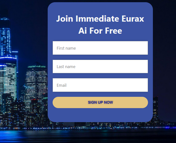 Immediate Eurax Ai registration 