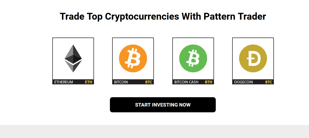 Pattern Trader Supported Cryptos