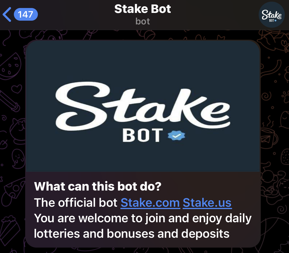 Stake Casino Bot