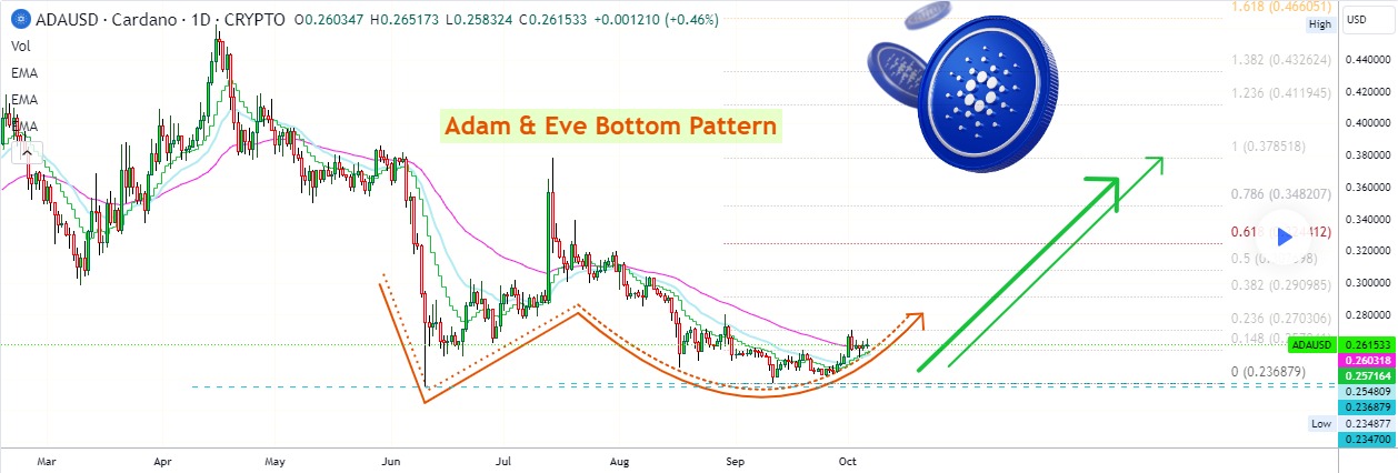 cardano price chart