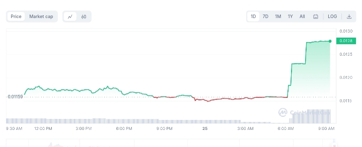 DollarSqueeze price chart 