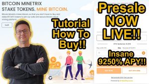 How To Buy Bitcoin Minetrix On Presale Alessandro De Crypto Video Review