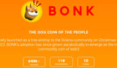 Bonk homepage