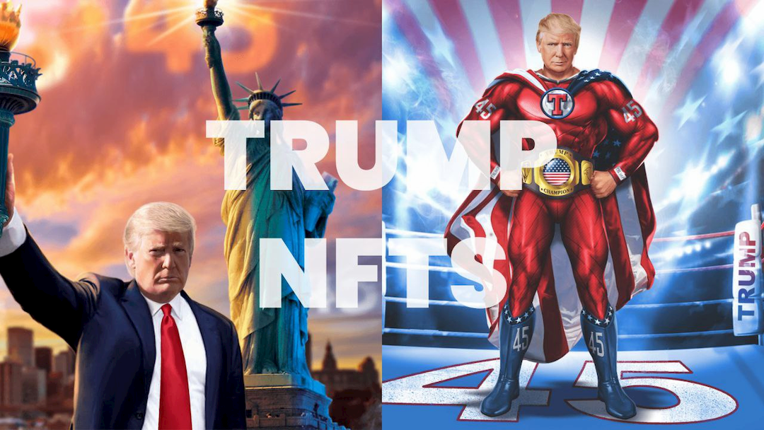 Trump Launches A New NFT Collection – The New Collection Fails To Gain Traction