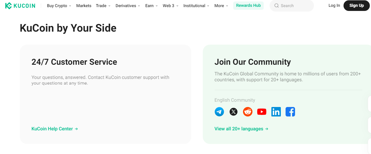 KuCoin Customer Service