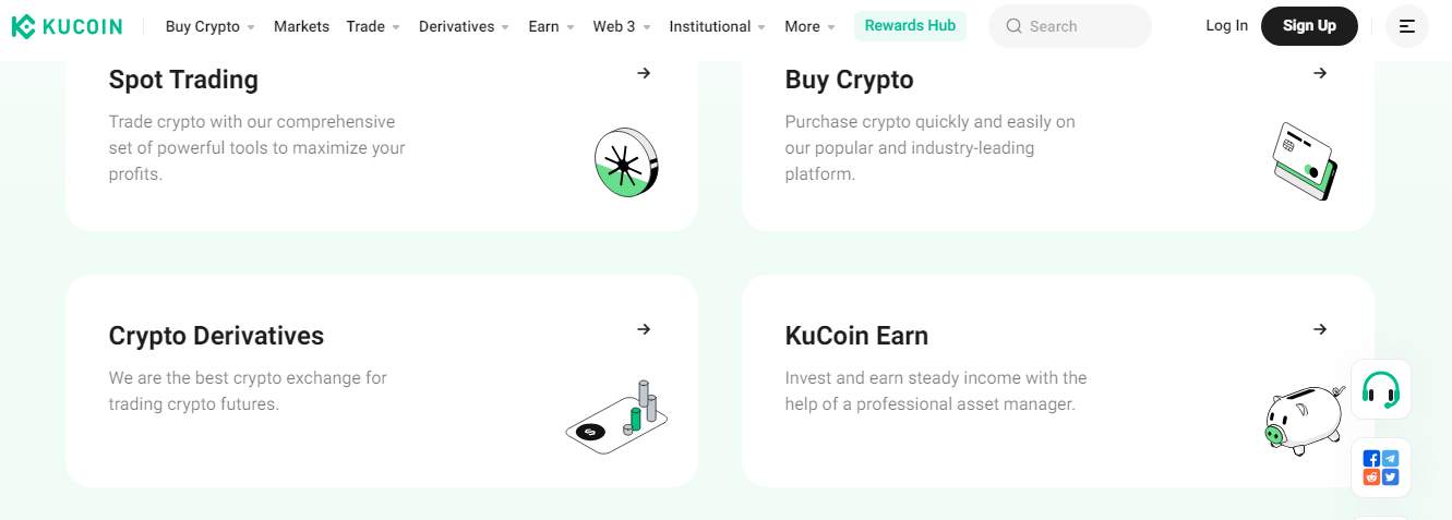 KuCoin Features