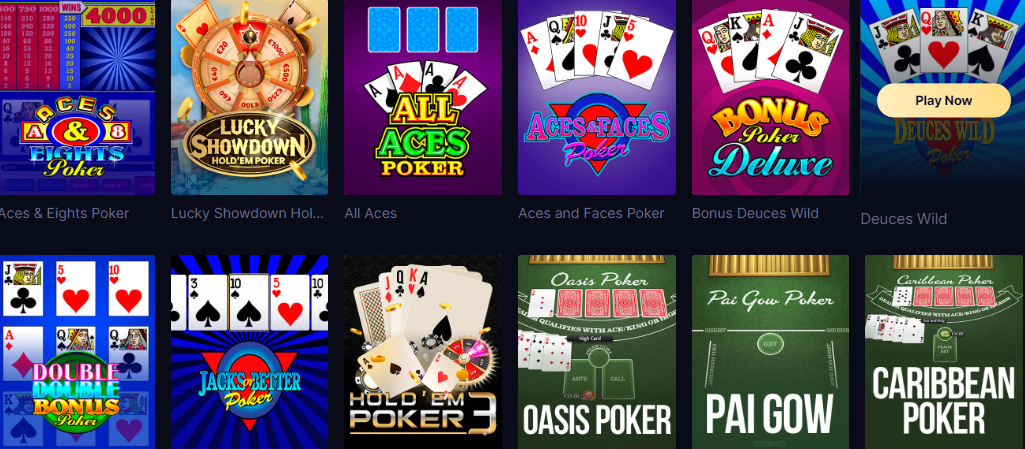 HighRoller Poker Games