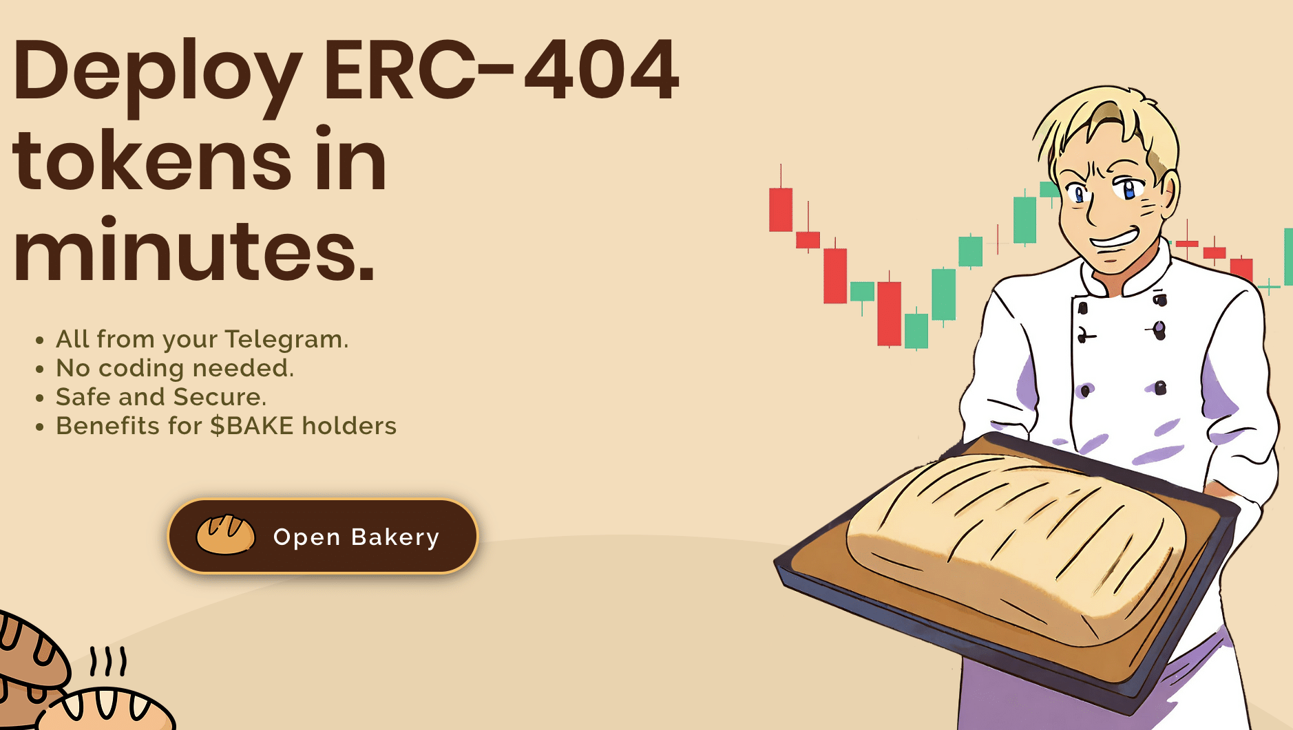 404 Bakery - ERC-404 Telegram Bot 