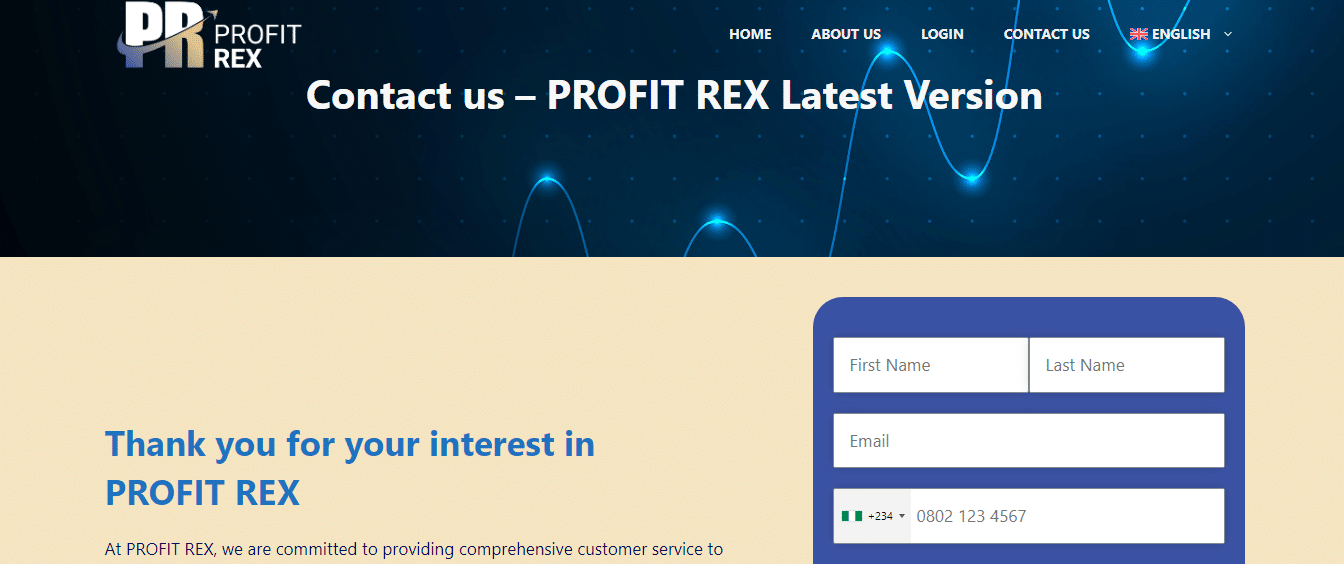 Profit Rex Customer Support