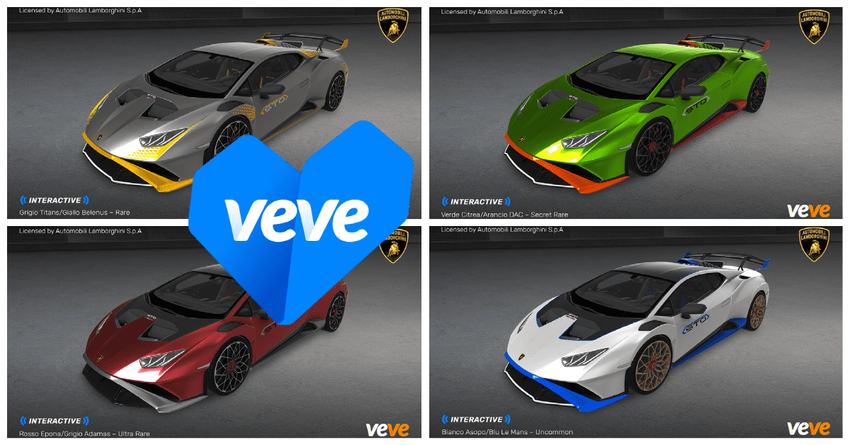 Lamborghini And VeVe Set To Launch A New NFT Car Collection This Week