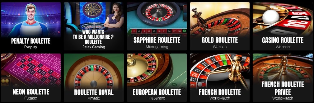 Roulette games at Goldenbet