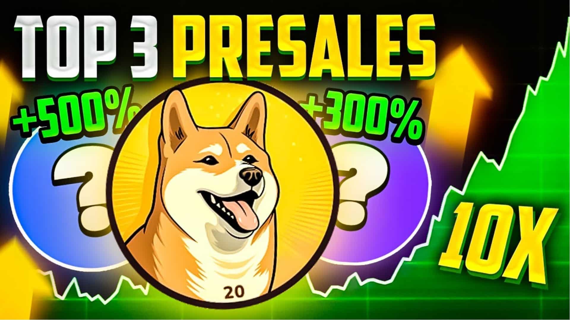 Top 3 Presale Opportunities For Potential 100x Gain $TUK, $GBTC, And $DOGE20