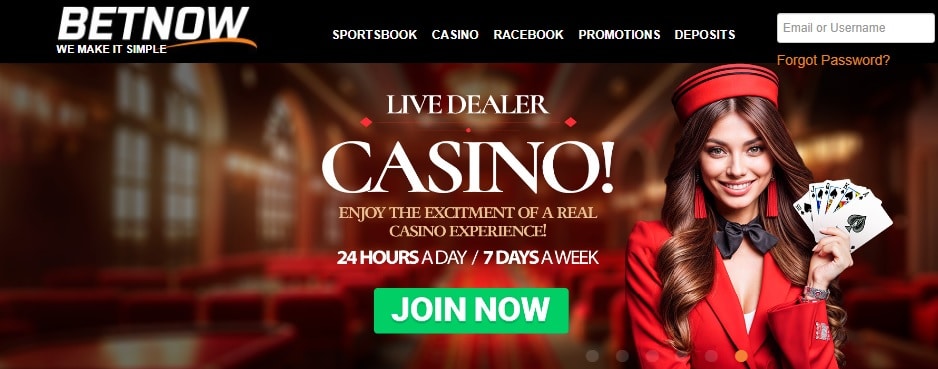 BetNow live casino