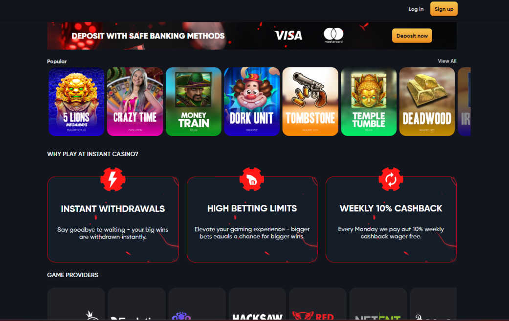 instant-casino-homepage