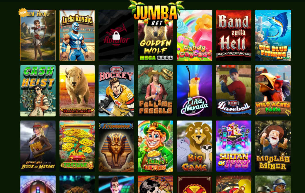 jumba-paypal-casino-game-selection