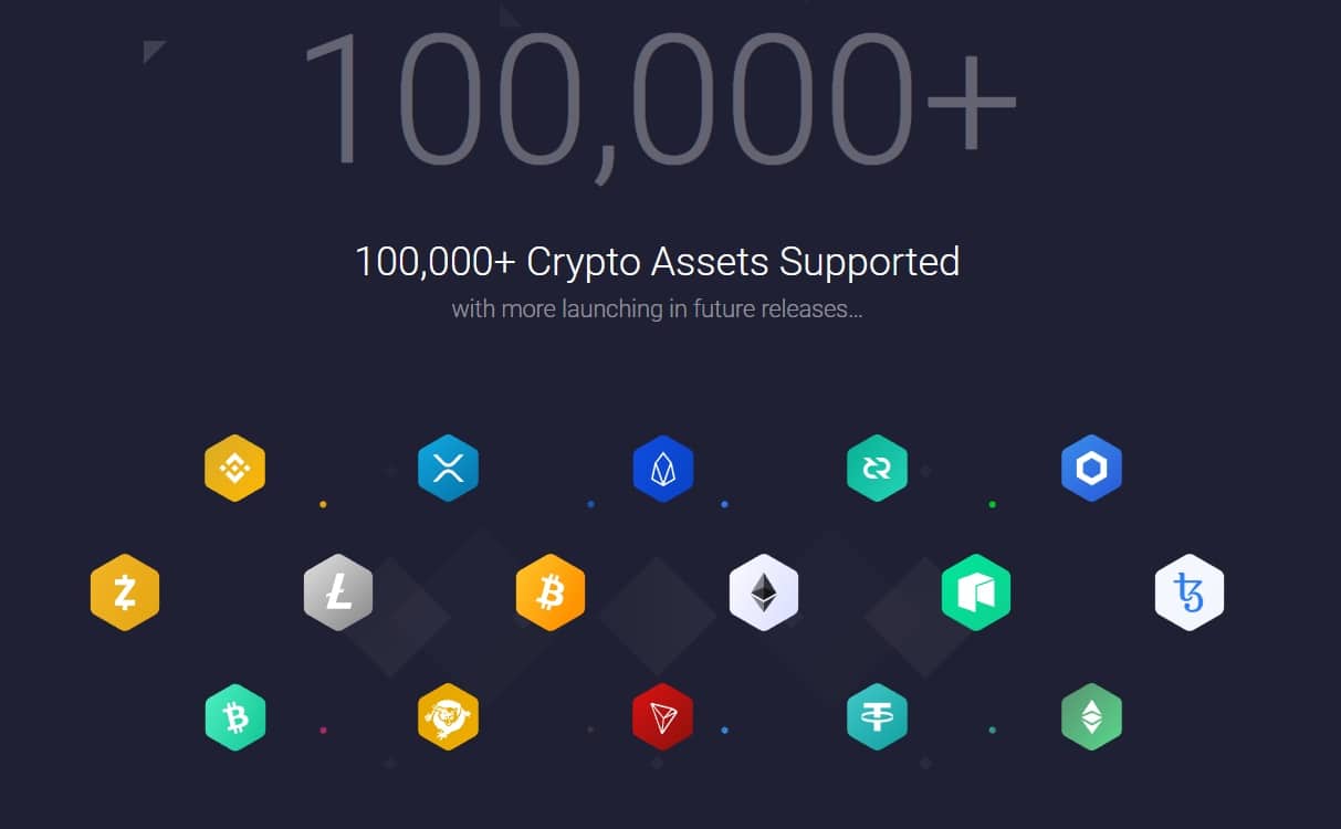 Exodus Supported Assets