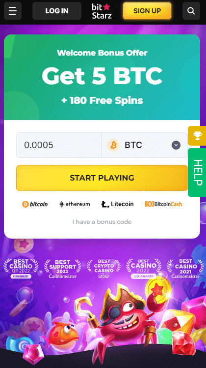 BitStarz - Leading UK Bitcoin casino