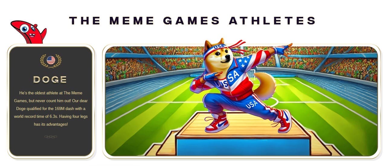 The Meme Games athletes