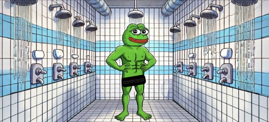 The Meme Games Pepe athlete