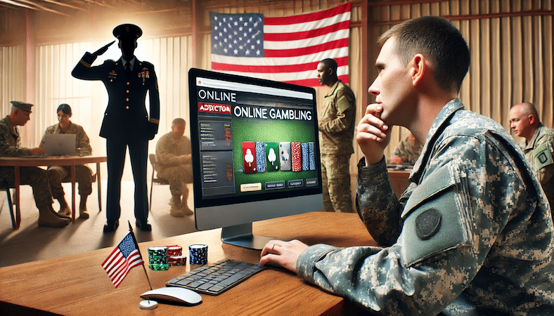 Growing Concerns Over Gambling Addiction Among US Military Personnel