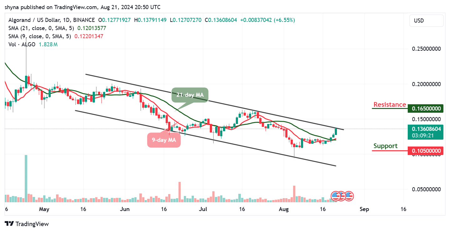 Algorand Price Prediction for Today, August 21 – ALGO Technical Analysis