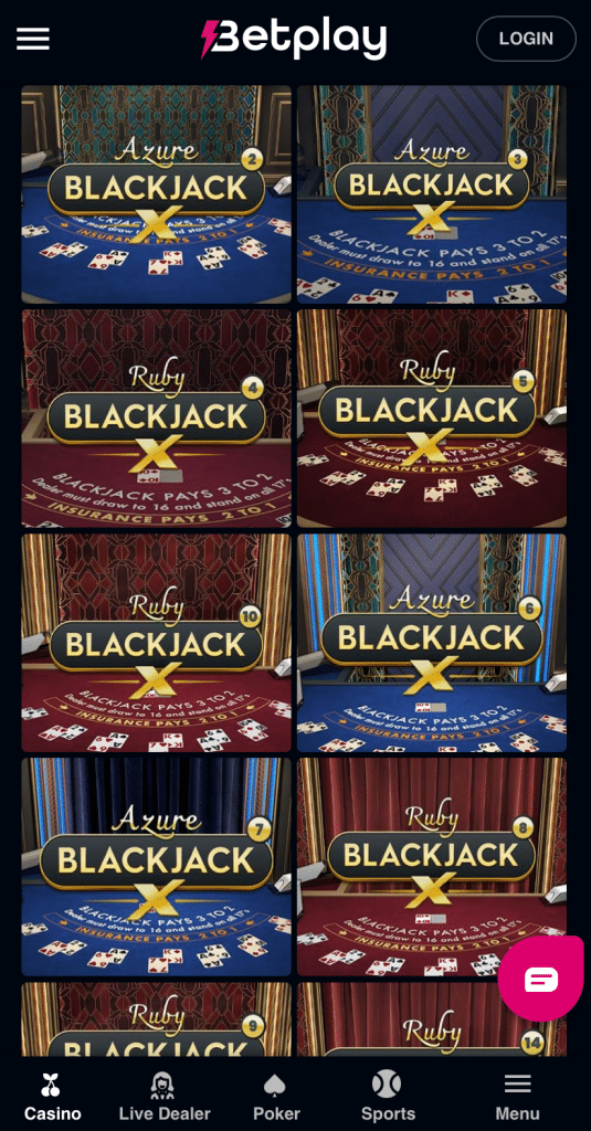 BetPlay - Top-Ranked Bitcoin Blackjack Casino