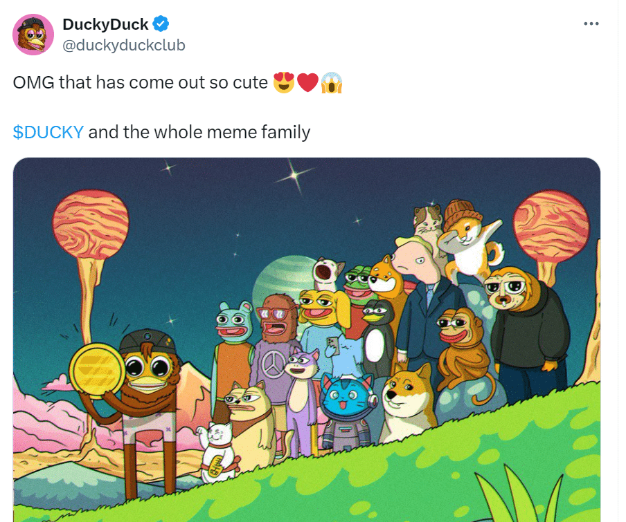 DuckyDuck Tweet