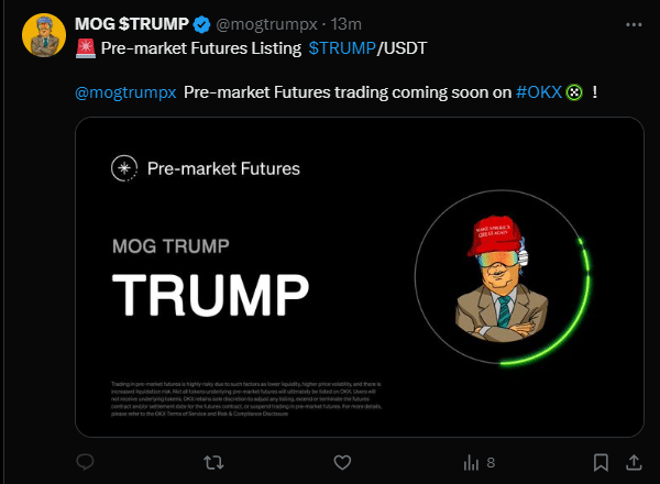 Mog trump tweet