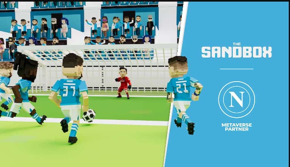 Italian Series A Team SSC Napoli Launches NFT Games In The Sandbox Metaverse