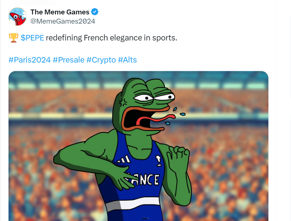 Meme Games tweet