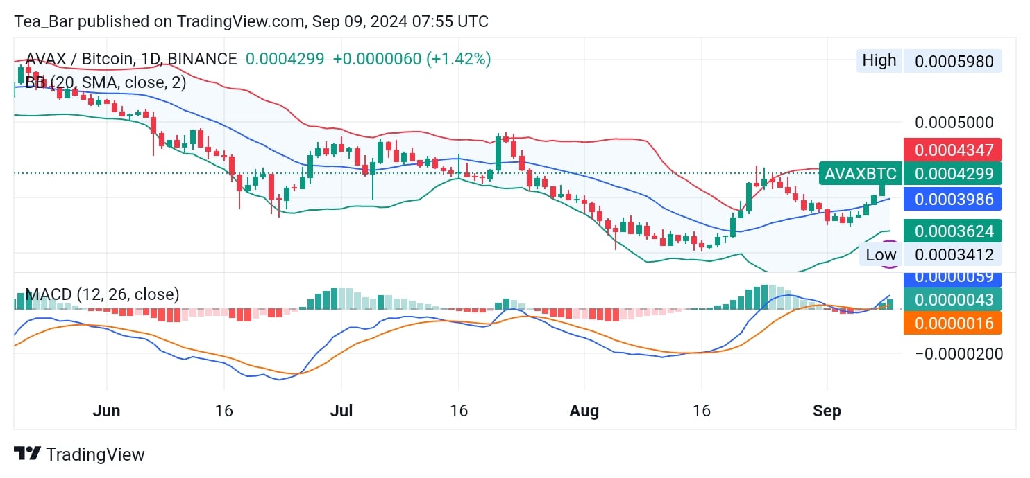 Avalanche (AVAX) Price Analysis for Today, September 9 – AVAX Technical Analysis