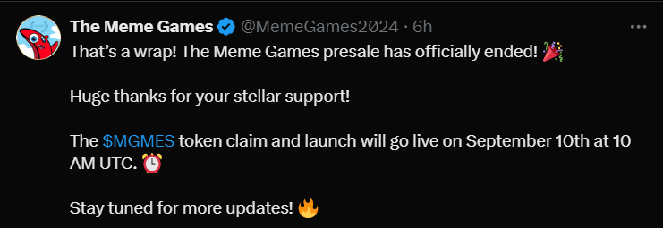 MGMES Tweet