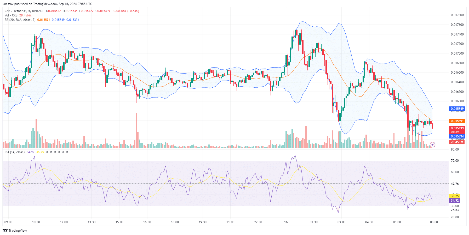 Nervos Network Price Prediction